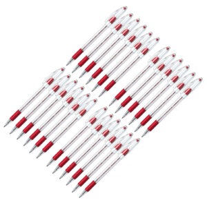 R.S.V.P. Ballpoint Pen, Fine Point, Red, Pack of 24