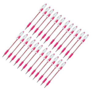 R.S.V.P. Ballpoint Pen, Fine Point, Pink, Pack of 24