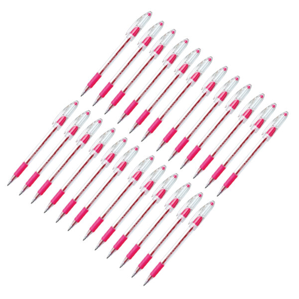 R.S.V.P. Ballpoint Pen, Fine Point, Pink, Pack of 24