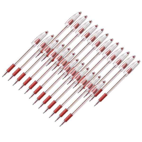 R.S.V.P. Ballpoint Pen, Medium Point, Red, Pack of 24