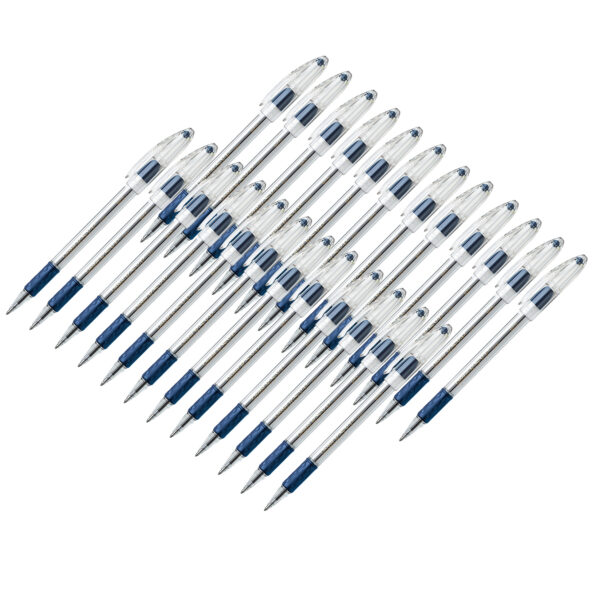 R.S.V.P. Ballpoint Pen, Medium Point, Blue, Pack of 24