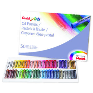 Oil Pastels, 50 Per Pack, 3 Packs