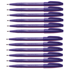 Sign Pen, Violet, Pack of 12