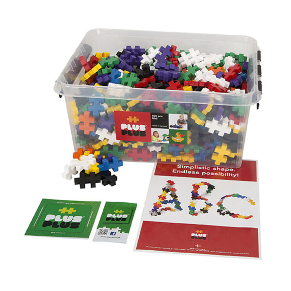 Building Blocks Construction Set, Big Size, 600 Pieces