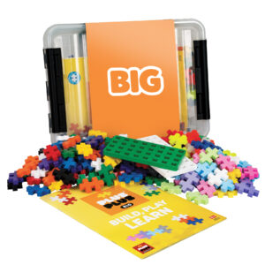 Plus-Plus BIG - 200 piece Tub with 2 Baseplates