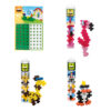 Building Blocks Big Zoo Tubes & Baseplate Bundle