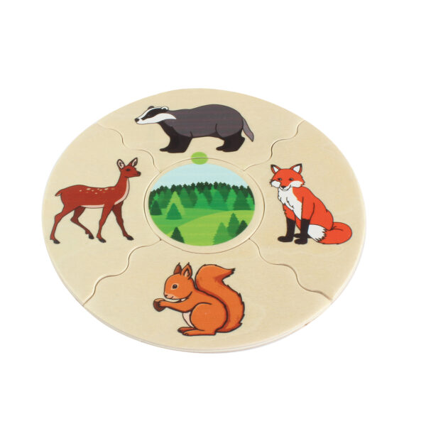 Nawito Animal Habitats Puzzles