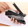 One-Finger Desktop Stapler, Black-Gray