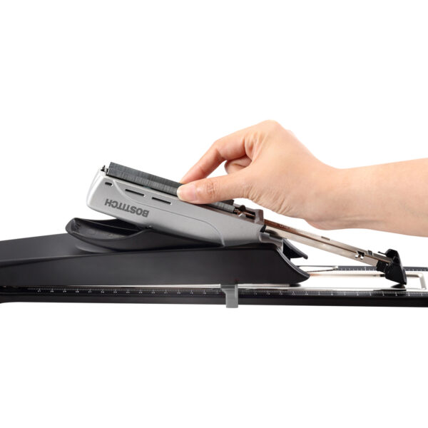 inREACH 25 12.5" Long Reach Stapler, Silver-Black