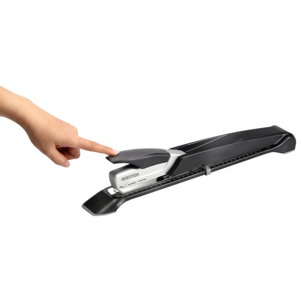 inREACH 25 12.5" Long Reach Stapler, Silver-Black