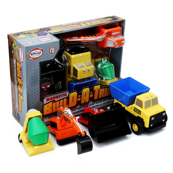 Magnetic Build-a-Truck Construction