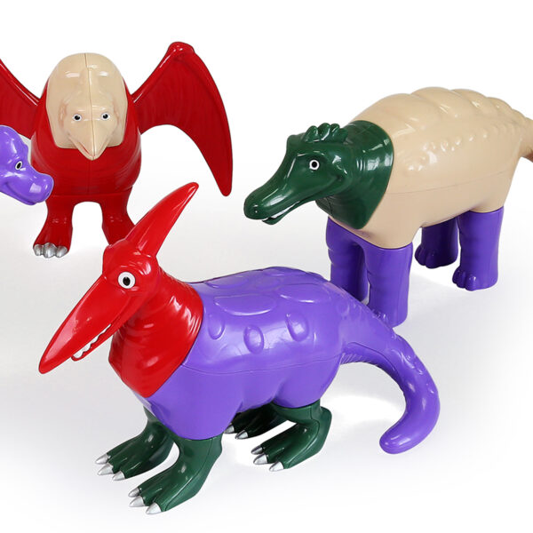 Magnetic Mix or Match Dinosaurs, Set 2