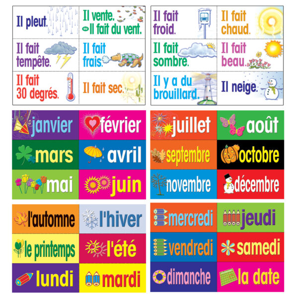 French Multi-Purpose Card Set