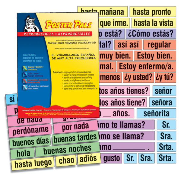 Spanish High-Frequency Vocab Card Set