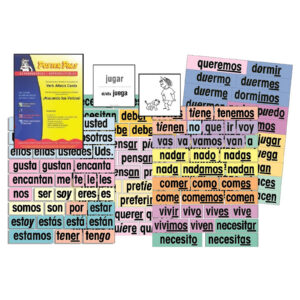 Verb Attack Card Set, Spanish