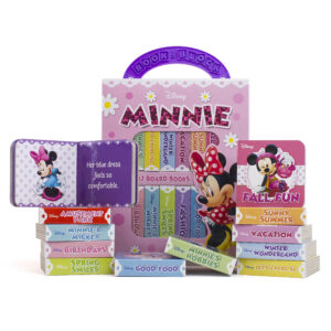 My First Library Minnie Mouse, 12 Books