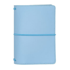 A6 Notebook and Passport Holder - Sky Blue