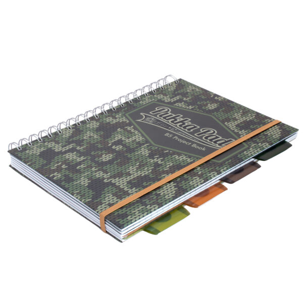 Camo B5 Project Book - Pack 3