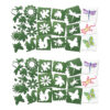 Nature Stencils, 2 Packs