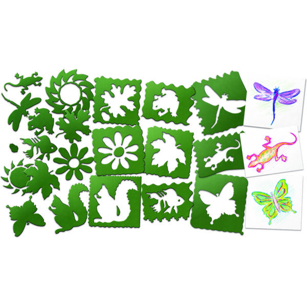 Nature Stencils, 2 Packs