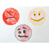 Emotion Token Stencils, 8 Per Pack, 2 Packs