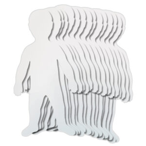 Giant Paper Kids, 18" x 35", Pack of 24