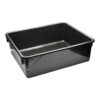 Double Stowaway Tray with Lid, Black