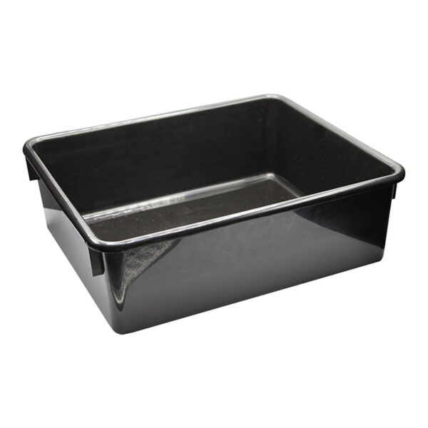 Double Stowaway Tray Only, Black, Pack of 3