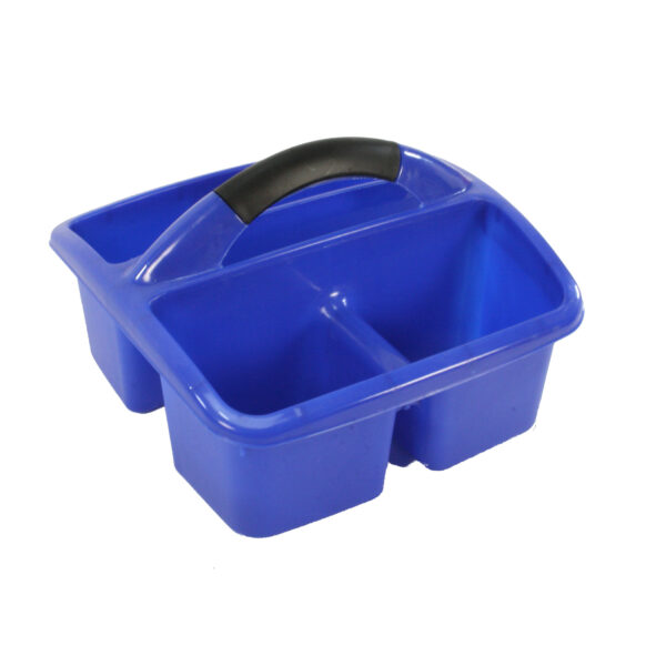 Deluxe Small Utility Caddy, Blue, Pack of 3