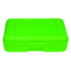 Pencil Box, Lime Opaque, Pack of 12