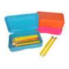 Pencil Box, Tangerine, Pack of 12