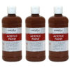 Acrylic Paint 16 oz, Burnt Sienna, Pack of 3