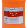 Acrylic Paint Half Gallon, Chrome Orange