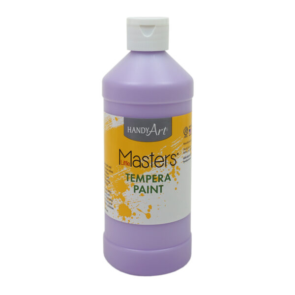 Little Masters Tempera Paint 16 oz., Light Purple, Pack of 12