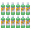 Little Masters Tempera Paint, Light Green, 16 oz., Pack of 12