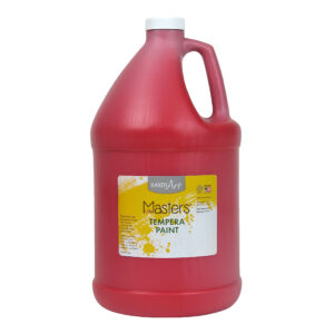 Little Masters Tempera Paint, Red, Gallon