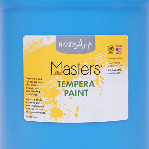 Little Masters Tempera Paint, Light Blue, Gallon