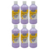 Little Masters Washable Tempera Paint, 16 oz., Light Purple, Pack of 6