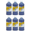 Little Masters Washable Tempera Paint, Violet, 32 oz., Pack of 6