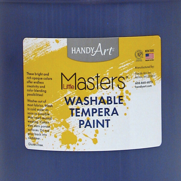 Little Masters Washable Tempera Paint, Violet, Gallon