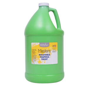 Little Masters Washable Tempera Paint, Light Green, Gallon