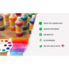 Little Masters Tempera Paint, Pint, 6-Color Kit