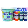 Fabric Paint Kit, Regular Colors, 4 oz. Bottles, 9 Count