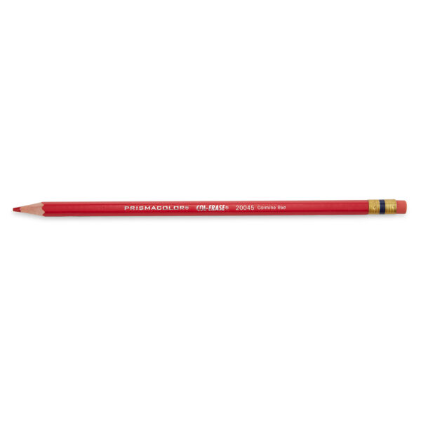 Col-Erase Colored Pencil, Carmine Red, Box of 12