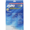 Low Odor Dry Erase Marker Set with 6-Marker Organizer and Eraser