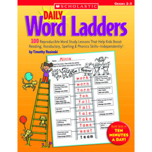 Daily Word Ladders Workbook, Grades 2-3