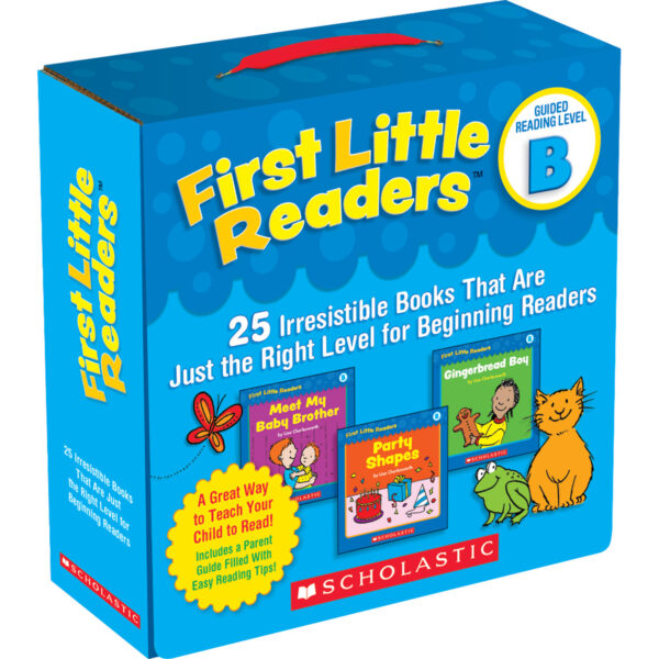 First Little Readers Book Parent Pack, Guided Reading Level B, Set of 25 Books