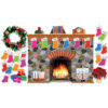 Holiday Hearth Bulletin Board Set