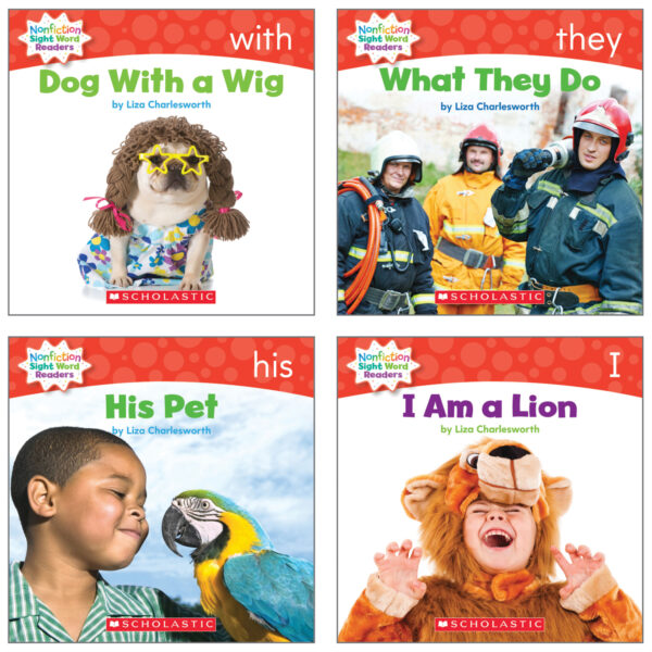 Nonfiction Sight Word Readers Set, Level A, Set of 25 Books