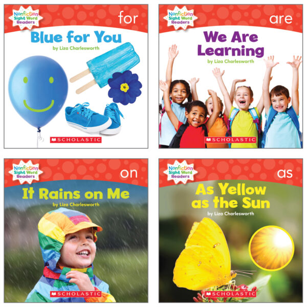 Nonfiction Sight Word Readers Set, Level A, Set of 25 Books